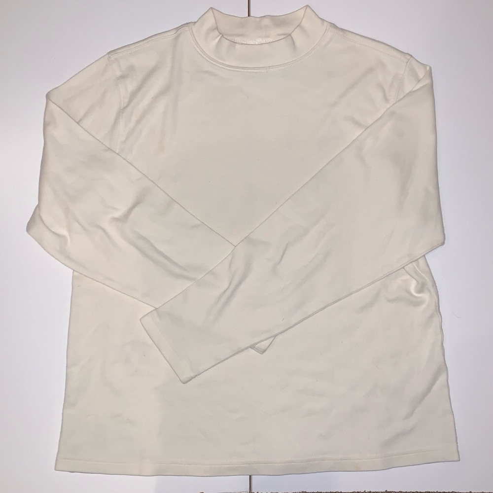 creme shirt